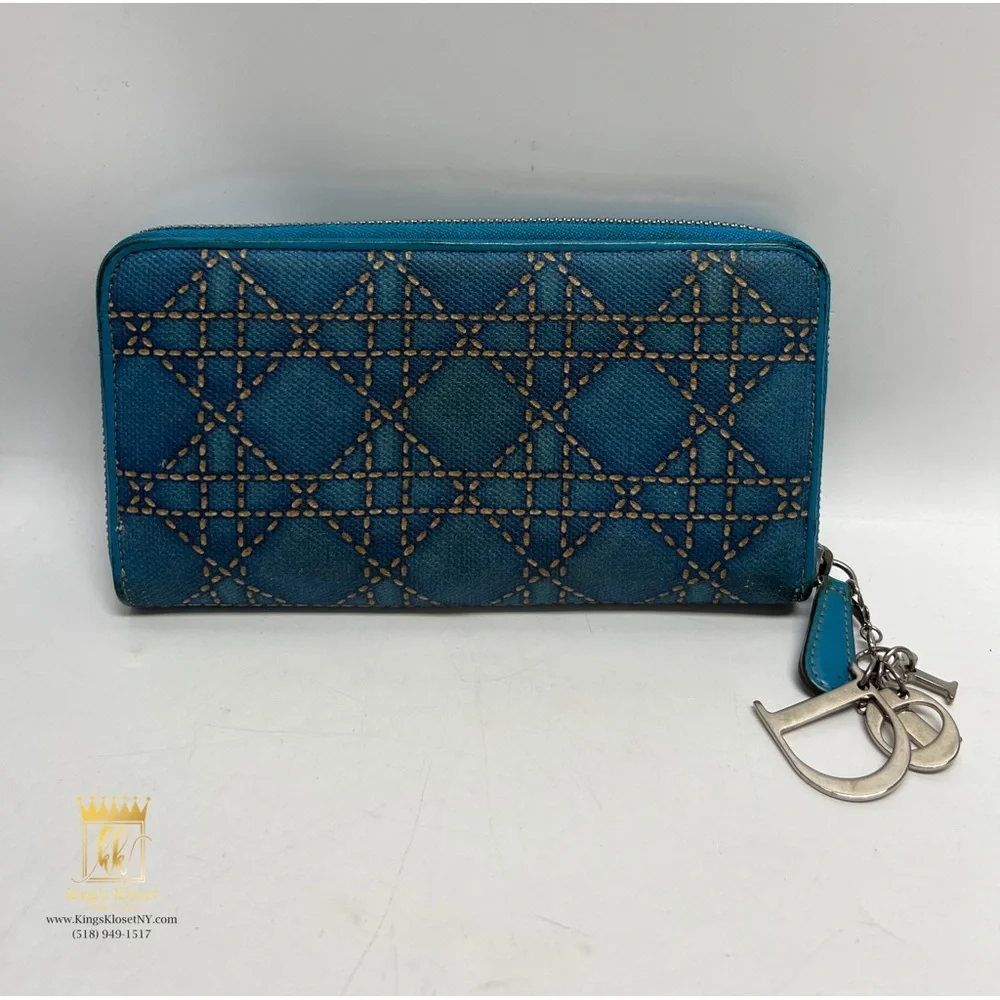 Christian Dior zip around Wallet
